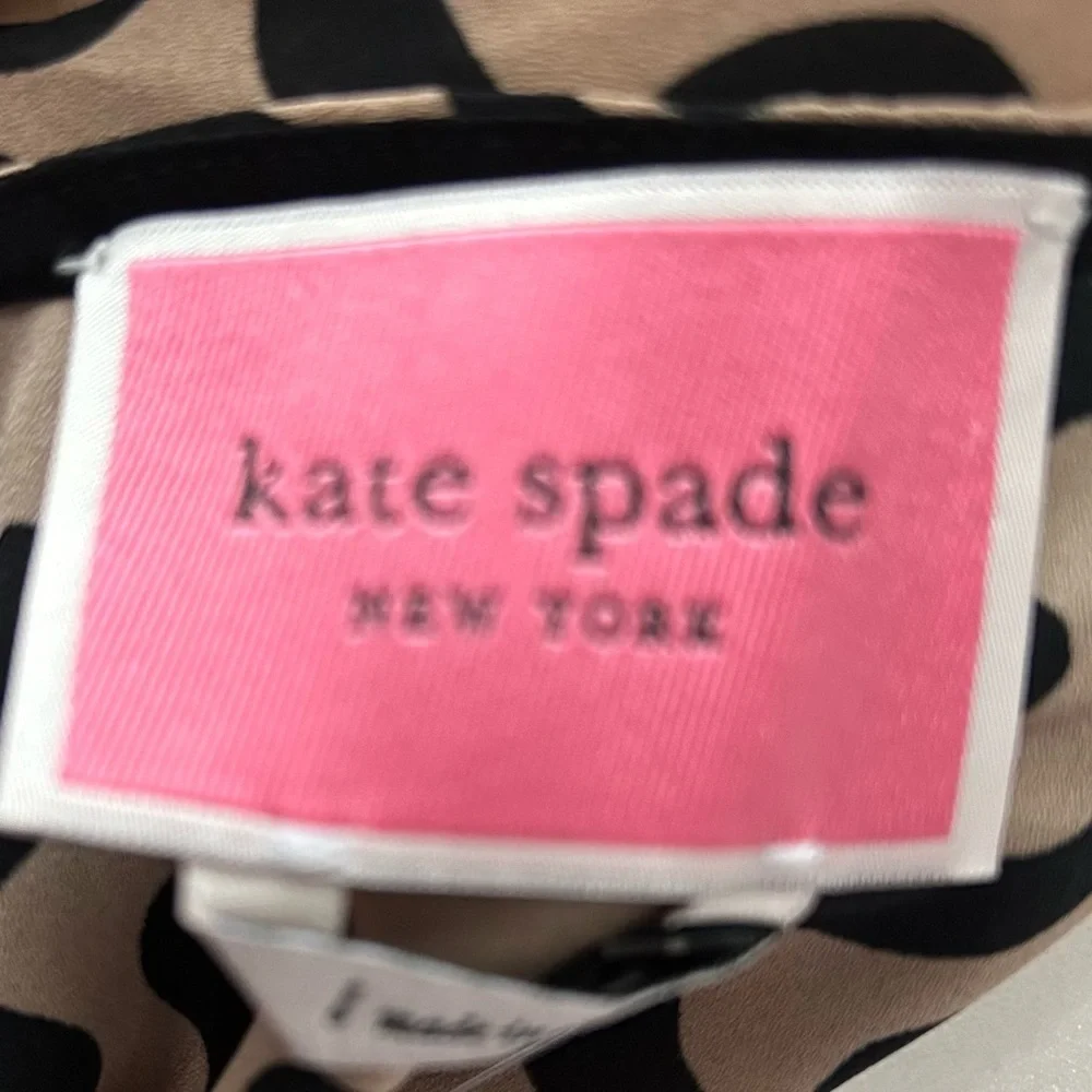Kate spade animal print dress